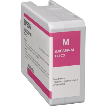 Epson SJIC36P(M) C6500/C6000 Tintapatron Magenta 80ml