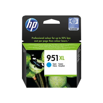 HP CN046AE Tintapatron Cyan 1.500 oldal kapacitás No.951XL HP CN046AE Tintapatron Cyan 1.500 oldal kapacitás No.951XL