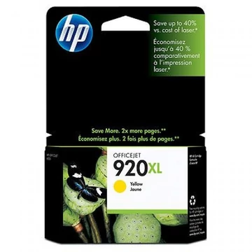 HP CD974AE Tintapatron Yellow 700 oldal kapacitás No.920XL HP CD974AE Tintapatron Yellow 700 oldal kapacitás No.920XL