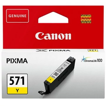 Canon CLI-571 Tintapatron Yellow 7 ml Canon CLI-571 Tintapatron Yellow 7 ml