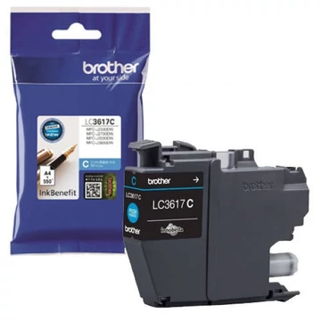 Brother LC3617C Tintapatron Cyan 7,2 ml 550 oldal kapacitás Brother LC3617C Tintapatron Cyan 7,2 ml 550 oldal kapacitás