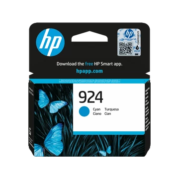 HP 4K0U3NE Tintapatron Cyan 400 oldal kapacitás No.924