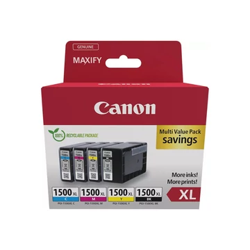 Canon PGI-1500XL Tintapatron Multipack 1x34,7 ml + 3x12 ml Canon PGI-1500XL Tintapatron Multipack 1x34,7 ml + 3x12 ml