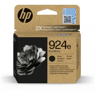 HP 4K0V0NE Tintapatron Black 1.000 oldal kapacitás No.924e EvoMore HP 4K0V0NE Tintapatron Black 1.000 oldal kapacitás No.924e EvoMore