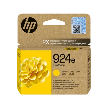 HP 4K0U9NE Tintapatron Yellow 800 oldal kapacitás No.924e EvoMore HP 4K0U9NE Tintapatron Yellow 800 oldal kapacitás No.924e EvoMore