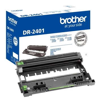 Brother DR-2401 Dobegység Black 12.000 oldal kapacitás Brother DR-2401 Dobegység Black 12.000 oldal kapacitás
