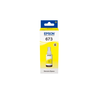 Epson T6734 Tinta Yellow 70ml No.673 Epson T6734 Tinta Yellow 70ml No.673