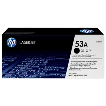 HP Q7553A Toner Black 3.000 oldal kapacitás No.53A HP Q7553A Toner Black 3.000 oldal kapacitás No.53A