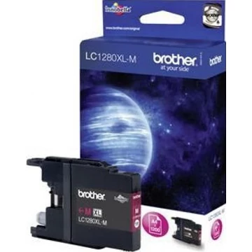 Brother LC1280XLM Tintapatron Magenta 13,3 ml 1.200 oldal kapacitás Brother LC1280XLM Tintapatron Magenta 13,3 ml 1.200 oldal kapacitás