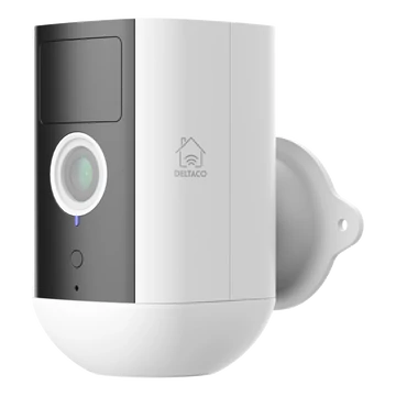 Deltaco SMART HOME SH-IPC09 kültéri kamera, WIFI, IP54, 1080p, fehér, akkumulátoros Deltaco SMART HOME SH-IPC09 kültéri kamera, WIFI, IP54, 1080p, fehér, akkumulátoros