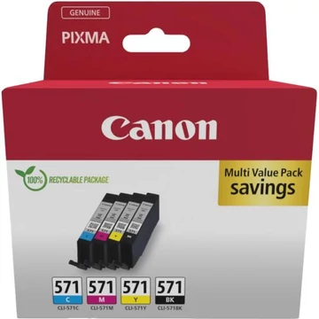 Canon CLI-571 Tintapatron Multipack 4x7 ml Canon CLI-571 Tintapatron Multipack 4x7 ml