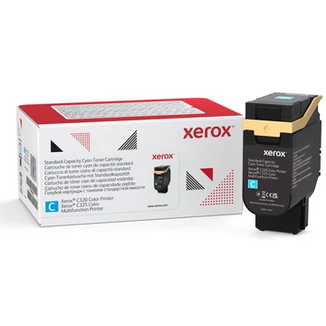 Xerox C325 toner Cyan 1800 oldalra