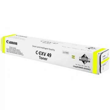 Canon C-EXV49 Toner Yellow 19.000 oldal kapacitás Canon C-EXV49 Toner Yellow 19.000 oldal kapacitás