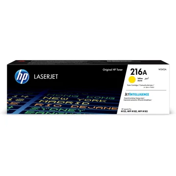 HP W2412A Toner Yellow 850 oldal kapacitás No.216 HP W2412A Toner Yellow 850 oldal kapacitás No.216