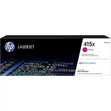 HP W2033X Toner Magenta 6.000 oldal kapacitás No.415X HP W2033X Toner Magenta 6.000 oldal kapacitás No.415X
