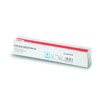 Oki C301/C321 Toner Cián 1500 oldalra Oki C301/C321 Toner Cián 1500 oldalra