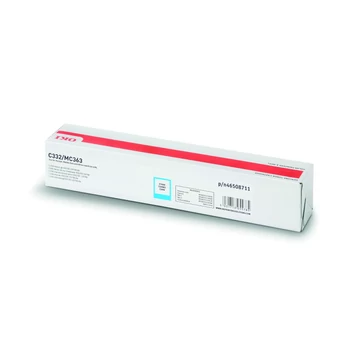 Oki C332/MC363 High Toner Cián 3000 oldalra Oki C332/MC363 High Toner Cián 3000 oldalra