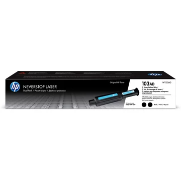 HP W1103AD Toner Black 2*2.500 oldal kapacitás No.103 HP W1103AD Toner Black 2*2.500 oldal kapacitás No.103