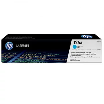 HP CE311A Toner Cyan 1.000 oldal kapacitás No.126A HP CE311A Toner Cyan 1.000 oldal kapacitás No.126A