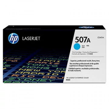 HP CE401A Toner Cyan 6.000 oldal kapacitás No.507A HP CE401A Toner Cyan 6.000 oldal kapacitás No.507A
