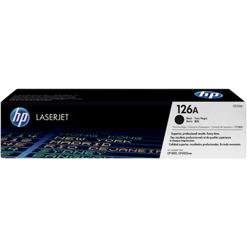 HP CE310A Toner Black 1.200 oldal kapacitás No.126A HP CE310A Toner Black 1.200 oldal kapacitás No.126A
