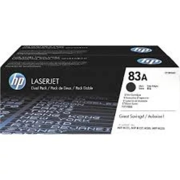 HP CF283AD Toner Black 2*1.500 oldal kapacitás No.83A HP CF283AD Toner Black 2*1.500 oldal kapacitás No.83A