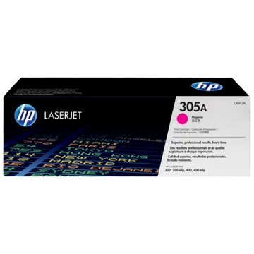 HP CE413A Toner Magenta 2.600 oldal kapacitás No.305A HP CE413A Toner Magenta 2.600 oldal kapacitás No.305A