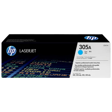HP CE411A Toner Cyan 2.600 oldal kapacitás No.305A HP CE411A Toner Cyan 2.600 oldal kapacitás No.305A