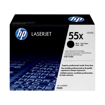 HP CE255X Toner Black 12.500 oldal kapacitás No.55X HP CE255X Toner Black 12.500 oldal kapacitás No.55X