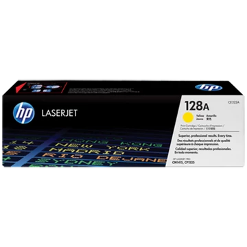 HP CE322A Toner Yellow 1.300 oldal kapacitás No.128A HP CE322A Toner Yellow 1.300 oldal kapacitás No.128A