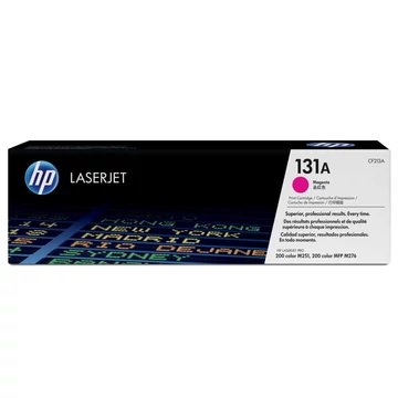 HP CF213A Toner Magenta 1.800 oldal kapacitás No.131A HP CF213A Toner Magenta 1.800 oldal kapacitás No.131A