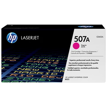 HP CE403A Toner Magenta 6.000 oldal kapacitás No.507A HP CE403A Toner Magenta 6.000 oldal kapacitás No.507A