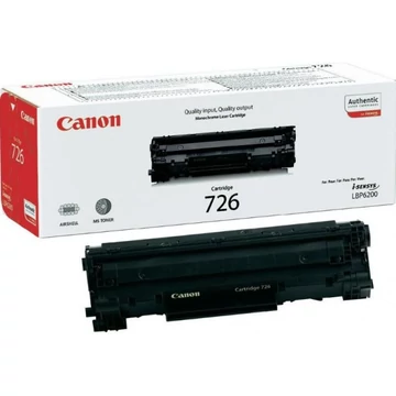 Canon CRG726 Toner Black 2.100 oldal kapacitás Canon CRG726 Toner Black 2.100 oldal kapacitás