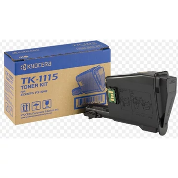 Kyocera TK-1115 Toner Black 1.600 oldal kapacitás Kyocera TK-1115 Toner Black 1.600 oldal kapacitás