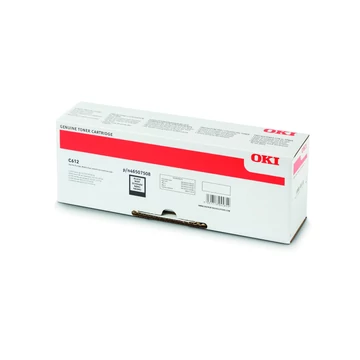 Oki C612 Toner Black 8000 oldalra Oki C612 Toner Black 8000 oldalra