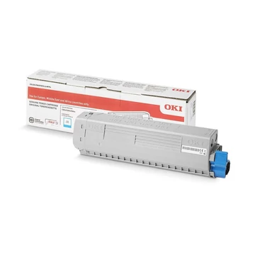 Oki C824/C834/C844 Toner Cián 5000 oldalra Oki C824/C834/C844 Toner Cián 5000 oldalra