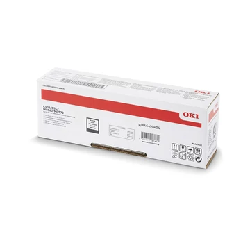 Oki C532/C542 Toner Black 1500 oldalra Oki C532/C542 Toner Black 1500 oldalra