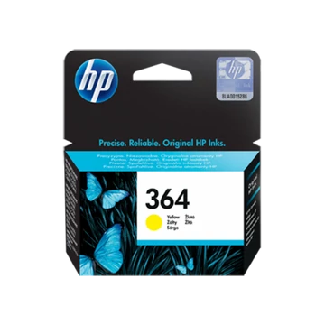 HP CB320EE Tintapatron Yellow 300 oldal kapacitás No.364 HP CB320EE Tintapatron Yellow 300 oldal kapacitás No.364