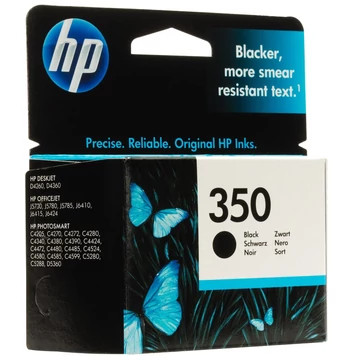 HP CB335EE Tintapatron Black 200 oldal kapacitás No.350 HP CB335EE Tintapatron Black 200 oldal kapacitás No.350