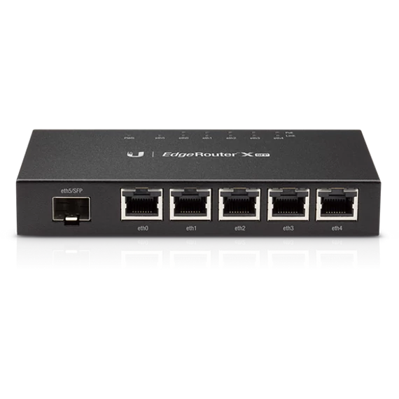 Ubiquiti EdgeRouter ER-X-SFP 5xGbE LAN 1xGbE SFP port router
