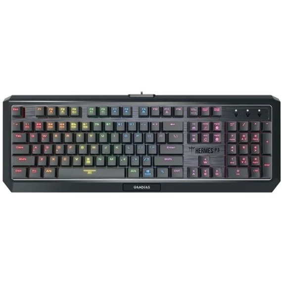 BILL Gamdias HERMES P3 Mechanikus gamer billentyűzet - UK /kék/