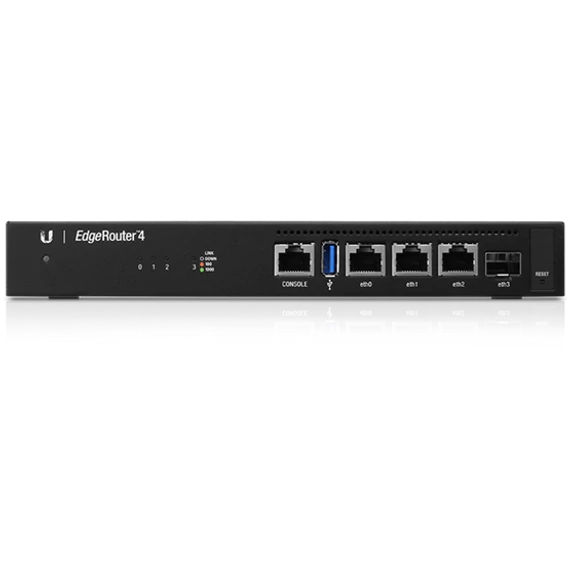 Ubiquiti EdgeRouter 4 ER-4 3xGbE LAN 1xGbE SFP port router