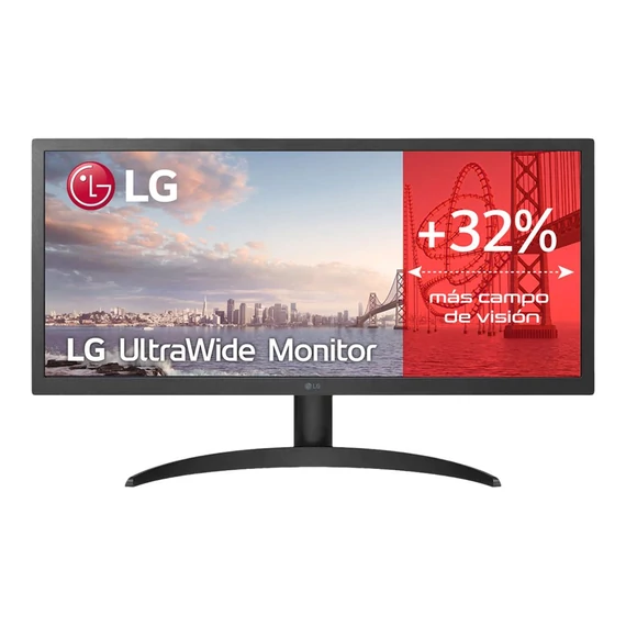 LG 26" 26WQ500-B 21:9 UltraWide™ Full HD IPS monitor AMD FreeSync™ technológiáv