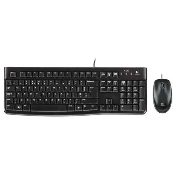 Logitech MK120 Billentyűzet + egér, fekete