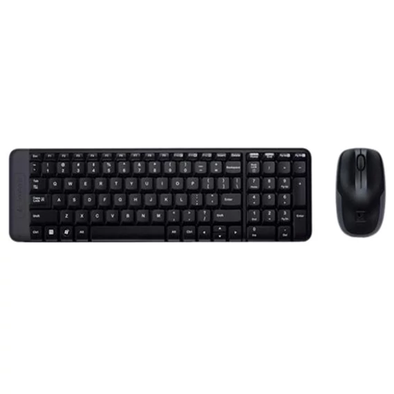 Logitech MK220 Billentyűzet + egér, fekete