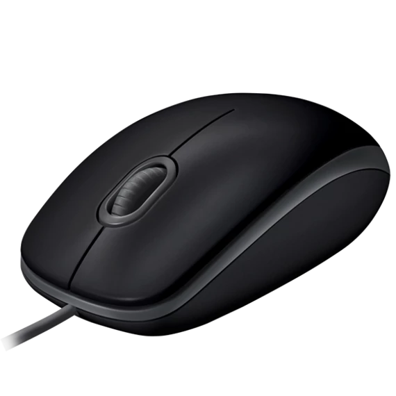 Logitech B110 optikai egér fekete OEM