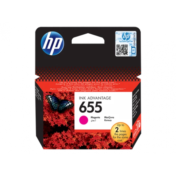 HP CZ111AE Tintapatron Magenta 600 oldal kapacitás No.655 Akciós