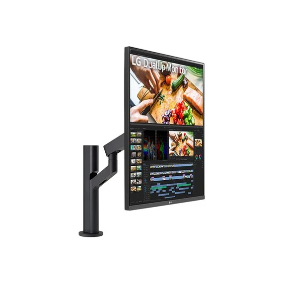 LG 27,6” 28MQ780-B 16:18 DualUp monitor Ergo talppal és USB Type-C™ csatlakozáss