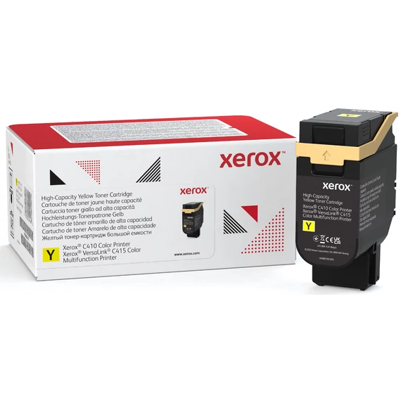 Xerox C415 toner Yellow 7000 oldalra