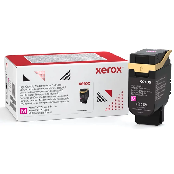 Xerox C325 toner Magenta 5500 oldalra